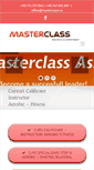 Mobile Screenshot of masterclass.ro